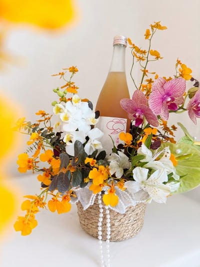 「梅好．豐收」限定提籃花禮 | 鶴梅 完熟濁梅酒 720ml4